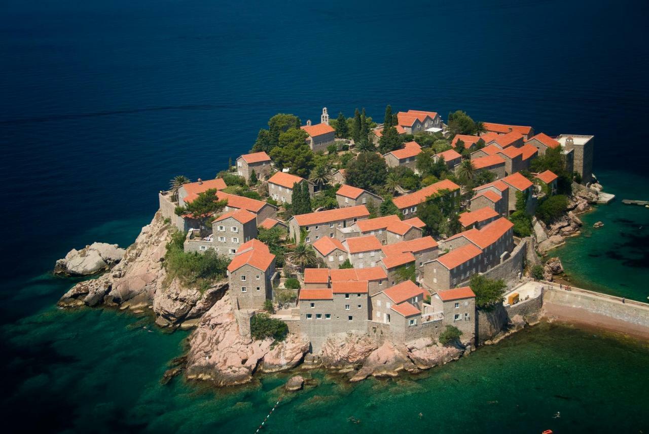 Brand New Apartments Sveti Stefan Kültér fotó